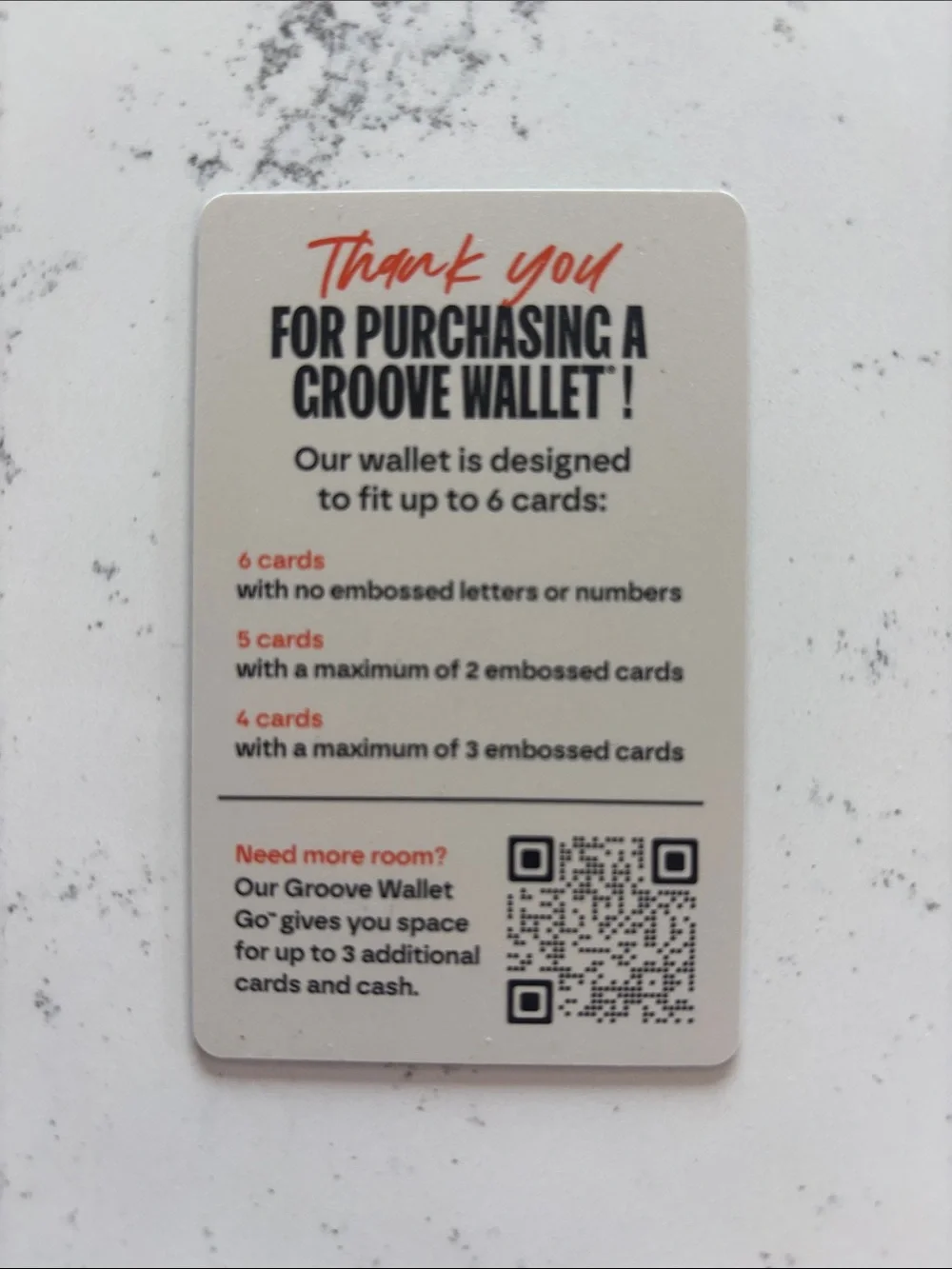 Groove Life Wallet